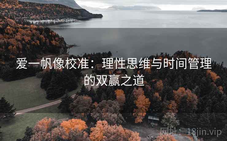 爱一帆像校准：理性思维与时间管理的双赢之道